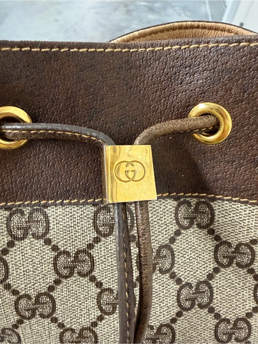 Vintage Gucci Ophidia Bucket Bag